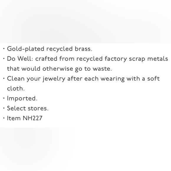 🆕Madewell Chunky Medium Hoop  Earrings - Picture 3 of 12